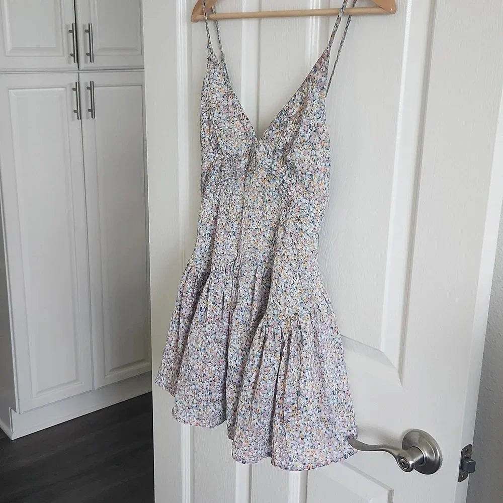 Sundae Muse floral dress size 4US - Picture 4 of 11